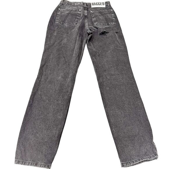 The Ragged Priest Butt Cutt Jean Denim Charcoal Straight Leg Zip Fly Size 28 NWT - Picture 3 of 10